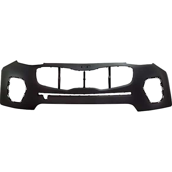 Front, Upper Primed Bumper Cover, CAPA Certified