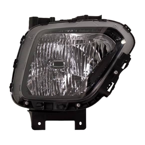 Passenger Side Headlight, with Bulb, Halogen, Clear Lens