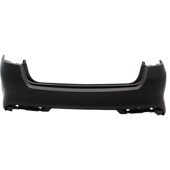 Rear Bumper Cover, Primed, For Models without Park Assist System, Except Hybrid Model, USA Built Vehicle, CAPA Certified