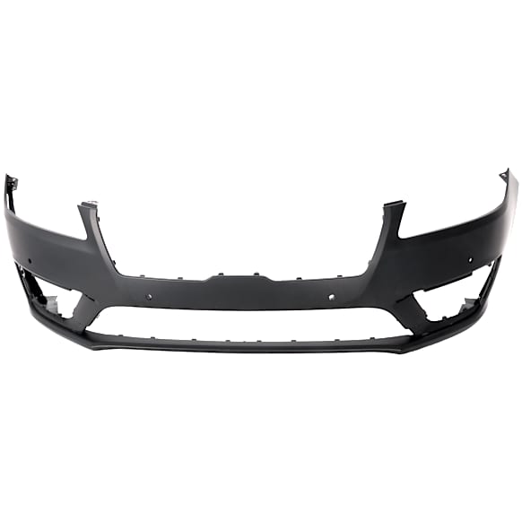 Front Primed Bumper Cover, For Models with Active Park Assist Sensor Holes