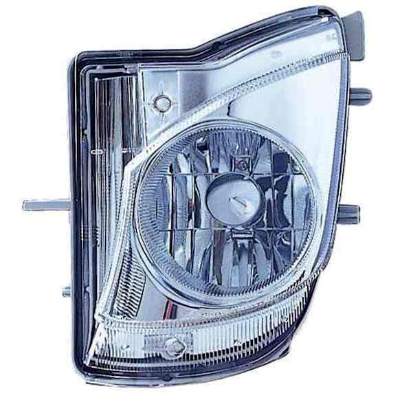 Front, Passenger Side Halogen Fog Light, With bulb(s), CAPA Certified