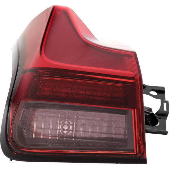 Driver Side, Outer LED Tail Light, With bulb(s), OE Replacement