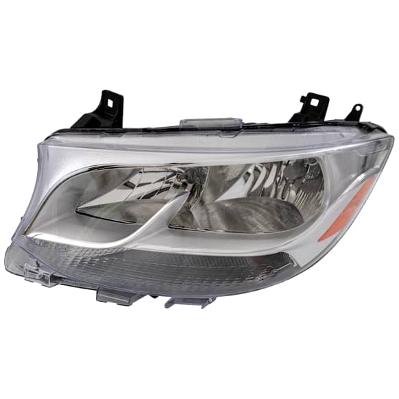 Driver Side Headlight, with Bulb, Halogen, Clear Lens, Base Model, CAPA Certified