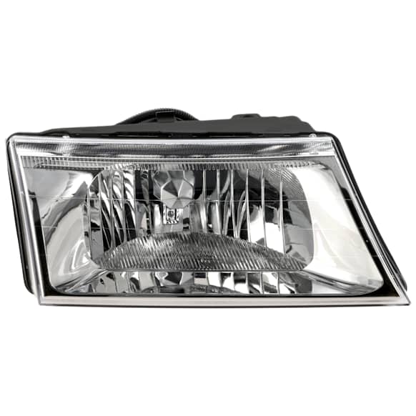 Passenger Side Halogen Headlight, Without bulb(s), OE Replacement, CAPA Certified