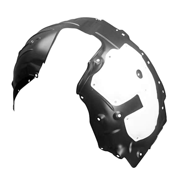 Front, Passenger Side, Rear Section Fender Liner, CAPA CERTIFIED