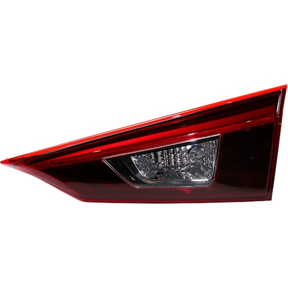 Passenger Side, Inner Tail Light, with Bulb, LED, Clear Lens