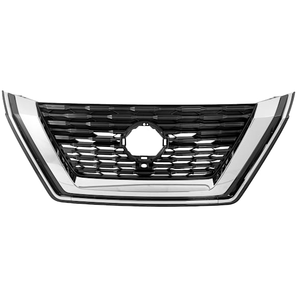 Grille Shell and Insert, Black CAPA Certified
