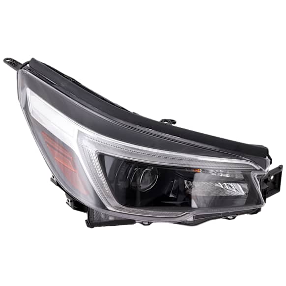 Passenger Side LED Headlight, With bulb(s), OE Comparable Finish