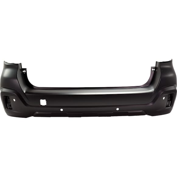 Rear Primed Bumper Cover, With Object Sensor Hole
