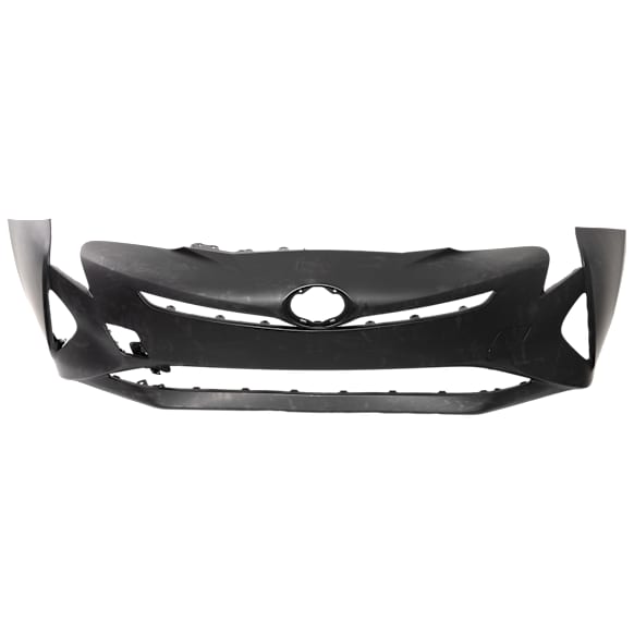 Front Primed Bumper Cover, Without Parking Aid Sensor Holes, CAPA Certified