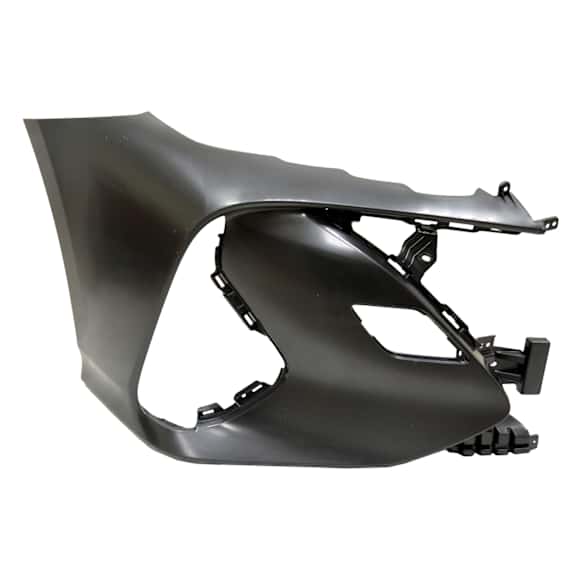 Front, Passenger Side Primed Bumper Cover, For Models without Parking Aid Sensor, CAPA CERTIFIED