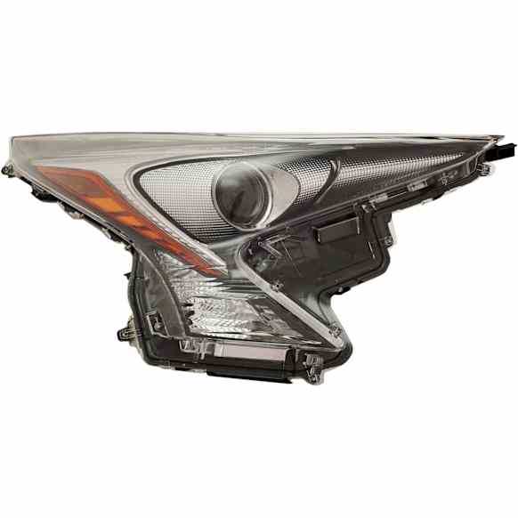 Passenger Side Headlight, with Bulb, LED, Clear Lens