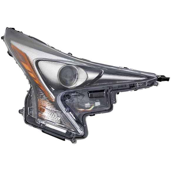 Passenger Side Headlight, with Bulb, LED, Clear Lens, 4 Cyl., 1.8L Engine