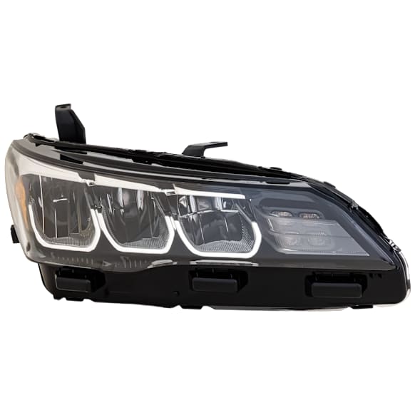 Passenger Side LED Headlight, With bulb(s), OE Replacement