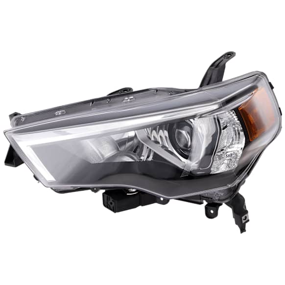 Driver Side Headlight, with Bulb, LED, 6 Cyl., 4.0L Engine, CAPA CERTIFIED