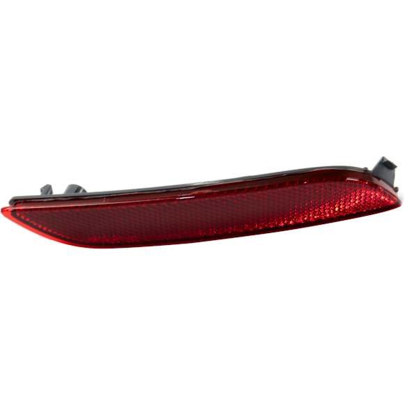 Rear, Passenger Side Bumper Reflector, CAPA Certified