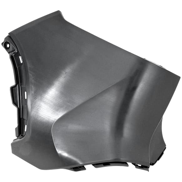 Rear, Driver Side Primed Bumper Cover, 4 Cyl., 2.0L Engine
