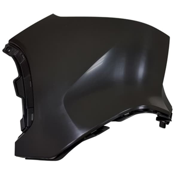 Rear, Driver Side Primed Bumper Cover, 4 Cyl., 2.0L Engine, CAPA CERTIFIED