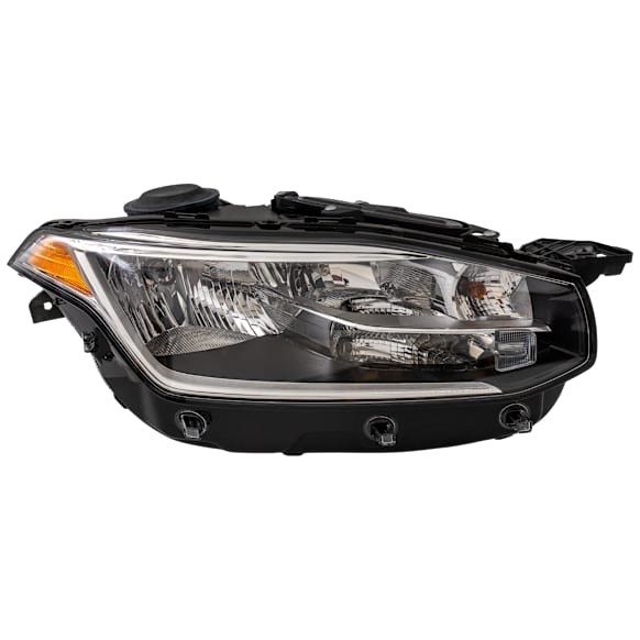 Passenger Side Headlight, with Bulb, Halogen, Clear Lens, 4 Cyl., 2.0L Engine