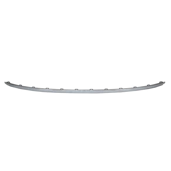 Rear, Center Bumper Trim, Chrome