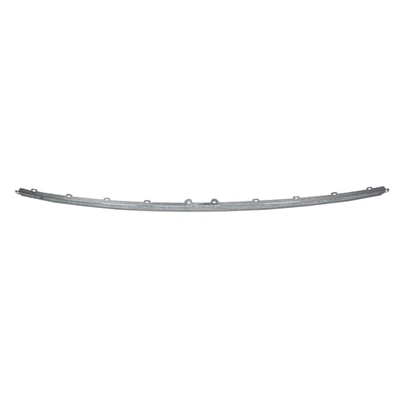 Rear, Center Bumper Trim, Chrome