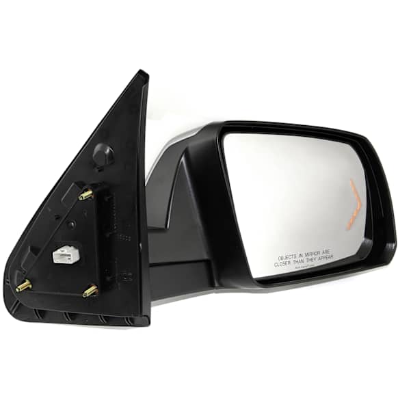 Driver Side Mirror, Power Adjust, Heated, Power Folding, Chrome, In-glass Signal Light, With Memory, With Puddle Light, No Auto-Dim, No Blind Spot Feature