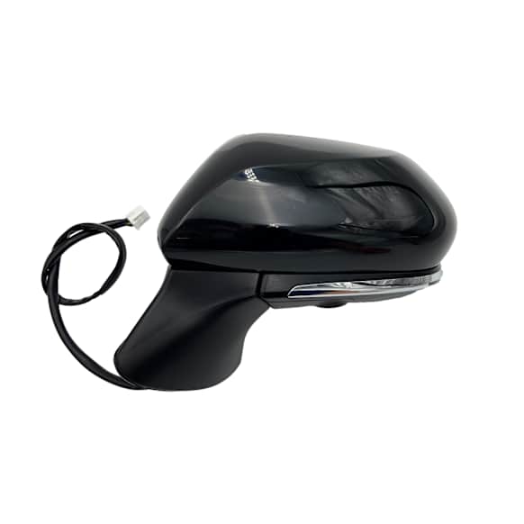 Driver Side Mirror, Power Adjust, Power Folding, Heated, Paintable, In-housing Signal Light, No Memory, No Puddle Light, No Auto-Dimming, With Blind Spot Light in Housing