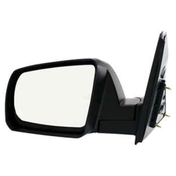 Driver Side Mirror, Manual Adjust, Non-Heated, Manual Folding, Textured Black, No Signal Light, No Memory, No Puddle Light, No Auto-Dim, No Blind Spot Feature