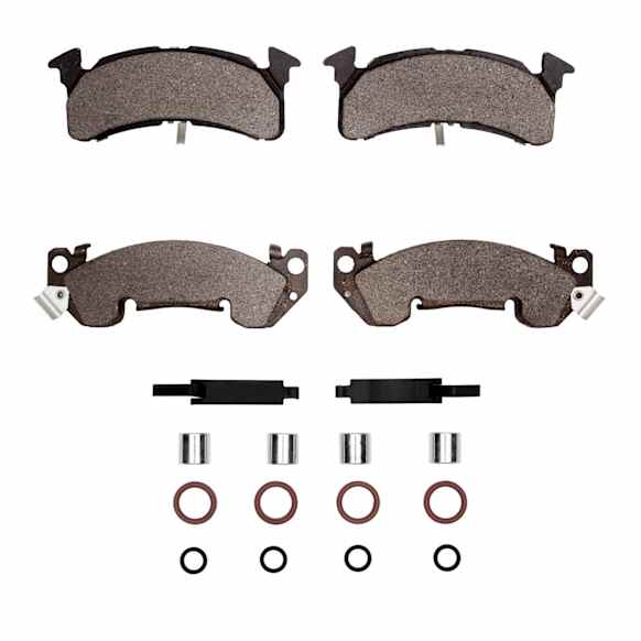1979 Chevrolet G30 - Front Semi-metallic Brake Pad Set, 6.6L 8Cyl, Single Rear Wheels; 13 in. Rear Drums; JB7 Brakes