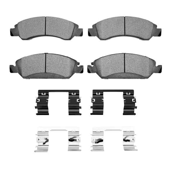 2214-1363-01 Front Semi-metallic Brake Pad Set