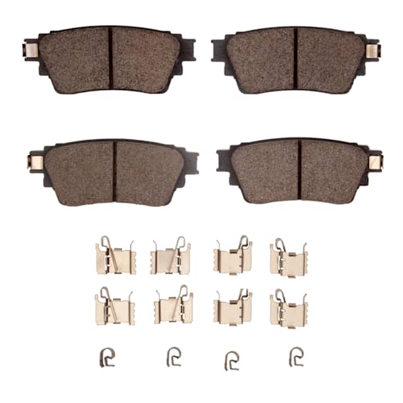2018 Mitsubishi Eclipse Cross - Rear OE Comparable Pad Material Brake Pad Set, 1.5L 4Cyl