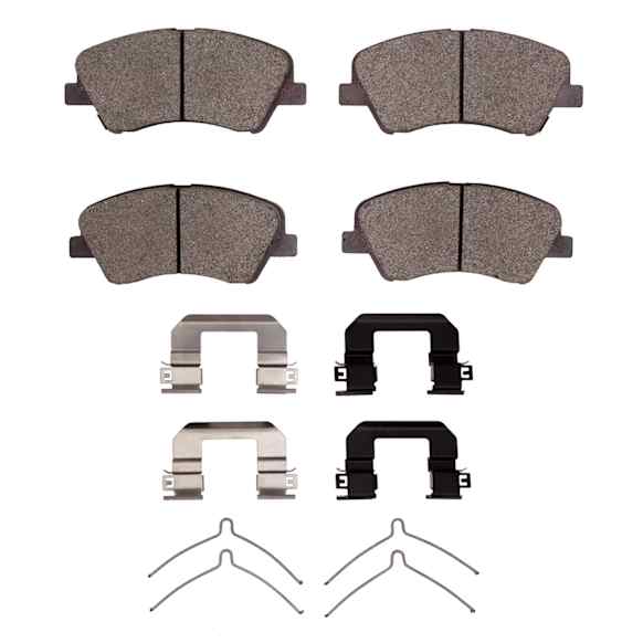 2021 Kia Rio - Front OE Replacement Brake Pad Set, 1.6L 4Cyl