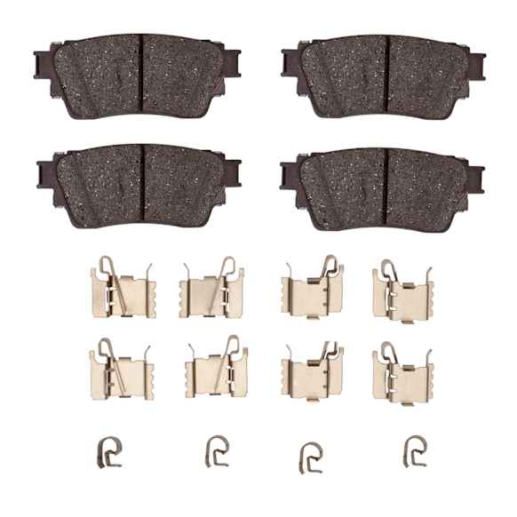 2551-2200-01 Rear OE Replacement Brake Pad Set