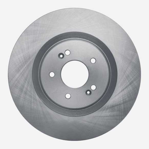 ERE-21048 Front, Driver or Passenger Side Brake Disc, Plain Surface