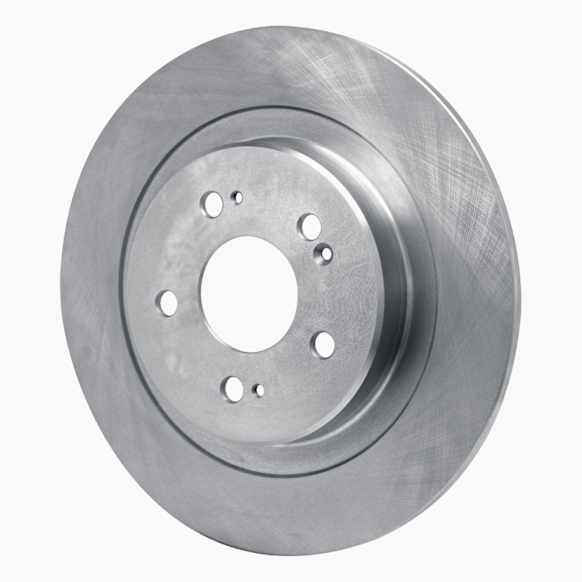 ERE-58038 Rear, Driver or Passenger Side Brake Disc, Plain Surface