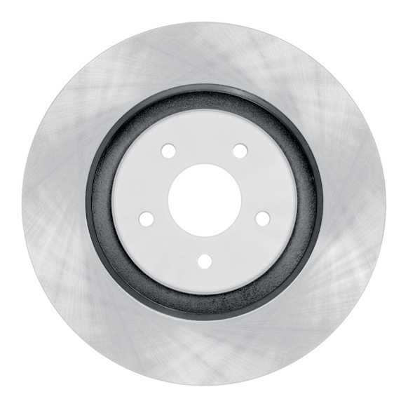 ERE-72070 Front, Driver or Passenger Side Brake Disc, Plain Surface