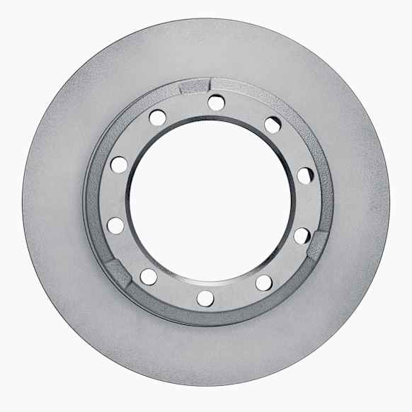 2006 Ford F-750 - Front and Rear Brake Disc, Plain Surface, Disc Brakes; 10 Hole Hat Shaped Disc; 4.43 in. Tall, 5.9L 6Cyl