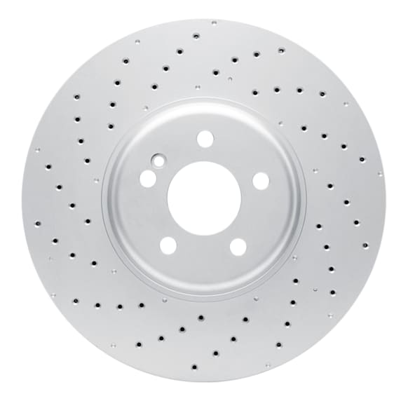 RXE-63152 Front, Driver or Passenger Side Brake Disc, Cross-drilled and Slotted, 360 mm