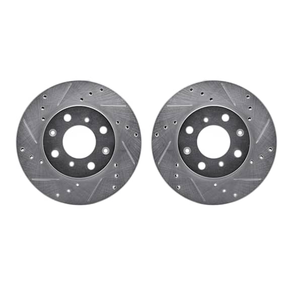 WGPN1-59029 Front Brake Disc, Cross-drilled and Slotted, 267 mm, eLINE Black Series
