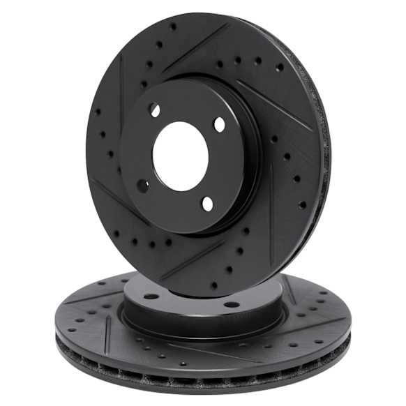 WHPN1-32002 Front Brake Disc, Cross-Drilled, 292 mm