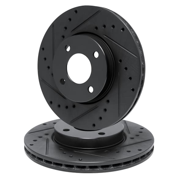 WHPN1-39012 Front Brake Disc, Cross-Drilled, 267 mm