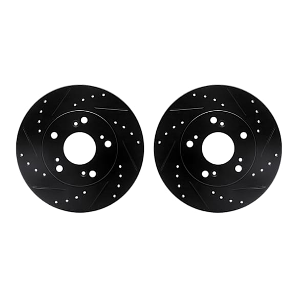 WHPN1-59015 Front Brake Disc, Cross-Drilled, 274 mm
