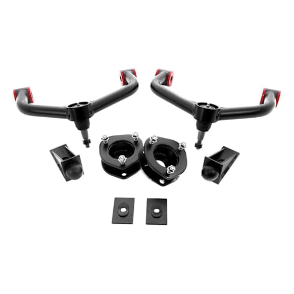 66-1026 Leveling Kit - Black, Steel, Direct Fit, Kit