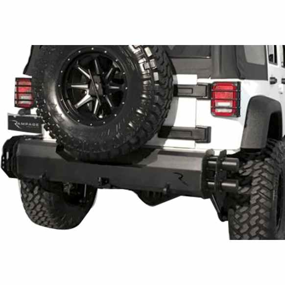 99610 Rear Bumper, Black