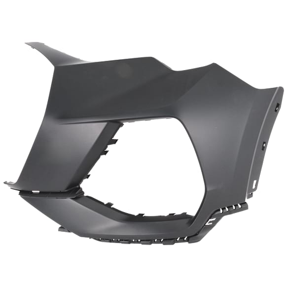Front, Driver Side Bumper End, Primed Plastic CAPA Certified
