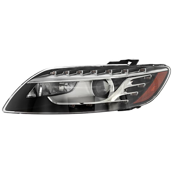 2010-2015 Audi Q7 - Driver Side HID/Xenon Headlight, Without bulb(s), OE Replacement, CAPA Certified