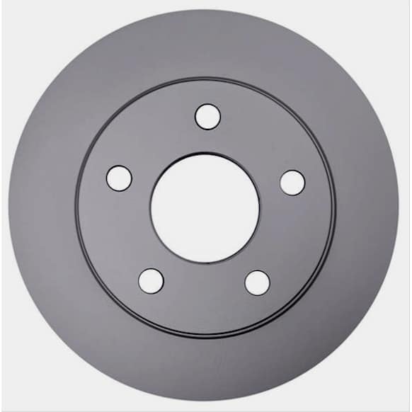 1995 Ford Taurus - Rear, Driver or Passenger Side Brake Disc, Coated, Plain Surface, Solid, 5 Lugs, 256.54 mm, Element3 Series