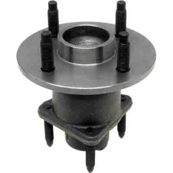 712247 Rear, Driver or Passenger Side Wheel Hub, 4 Lugs, With Bearing, R-Line Series