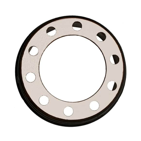 9593R Brake Drum, 10 x 11.25 in. Bolt Pattern, 17.45 mm OD