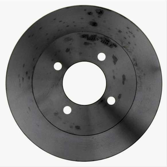 96155R Rear, Driver or Passenger Side Brake Disc, Plain Surface, Solid, 4 Lugs, 258.06 mm,, R-Line Series